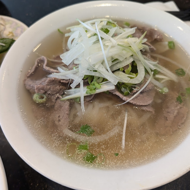 Pho Tai Rare Beef Noodle Soup