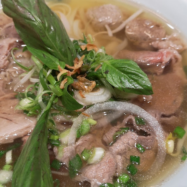 Beef and Well Done Flank Pho