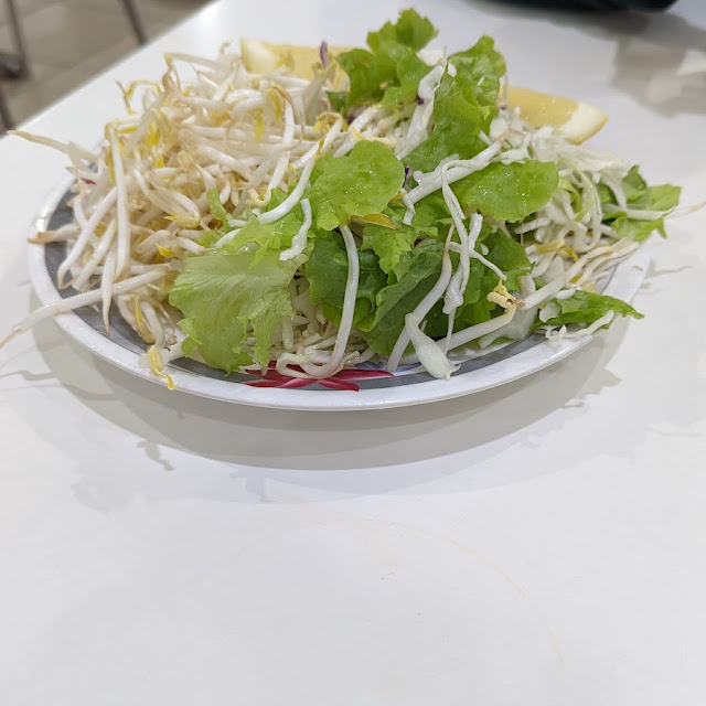 Bean Sprouts Lemon Lettuce Basil