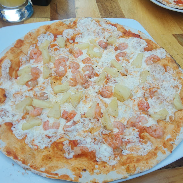 Pizza de Camarón