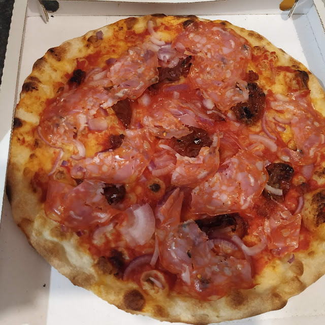 Pizza Calabrese Senza Mozzarella