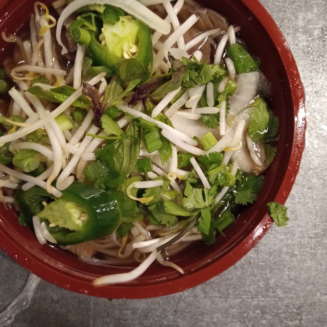 Brisket Pho Bowl of Soup