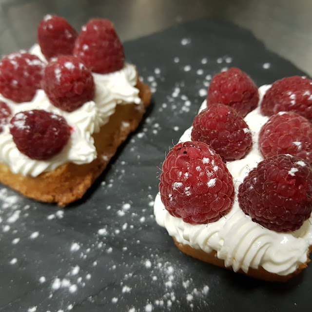 Sablé Breton Aux Framboises Et Mascarpone