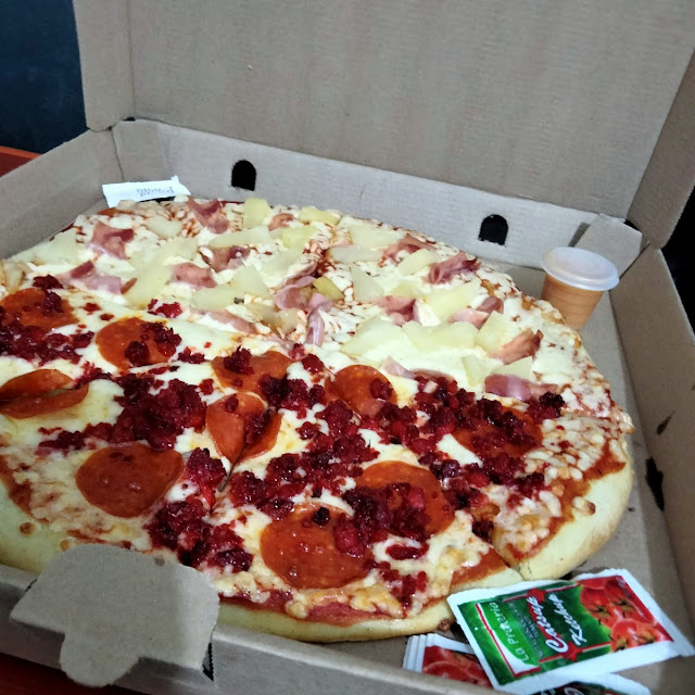 Pizza Hawaiana Mitad Choripepe
