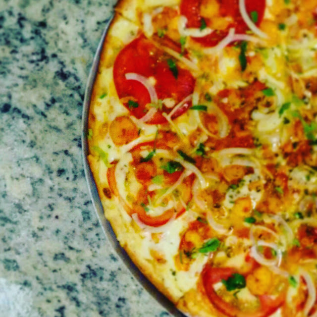 Pizza de Camarão