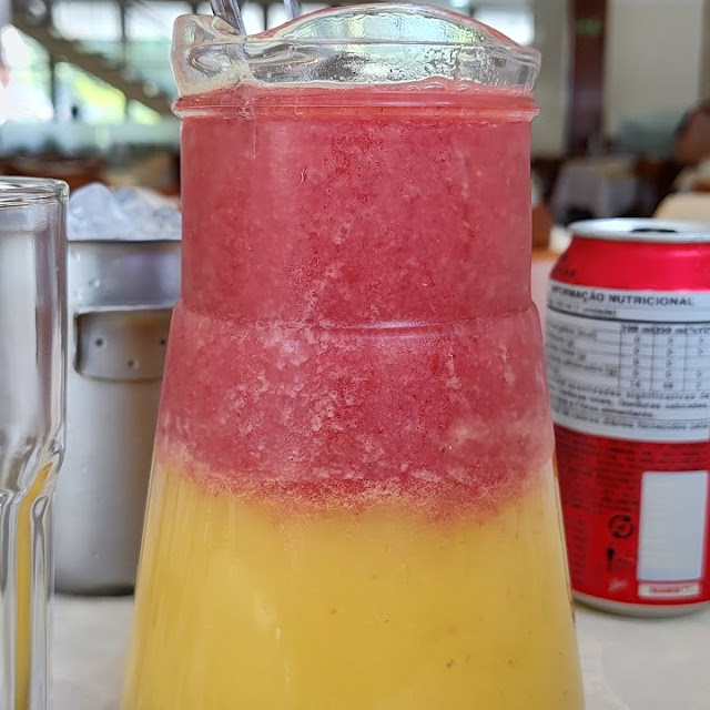 Suco de Morango E Laranja
