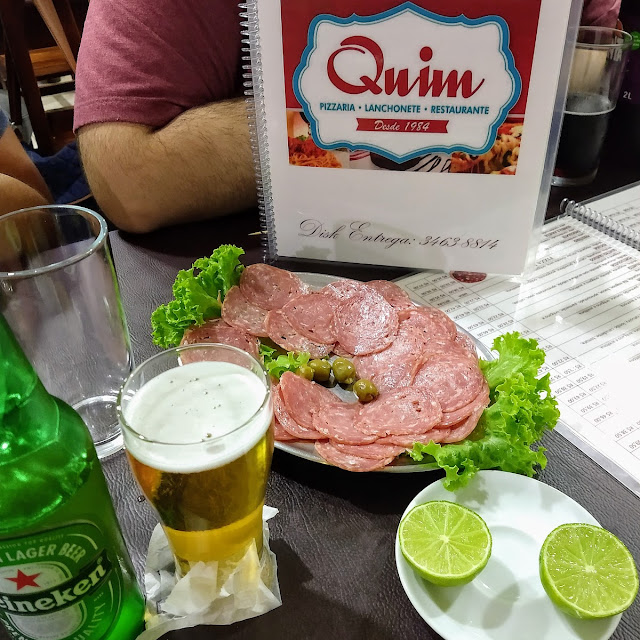 Porção Salame Azeitonas
