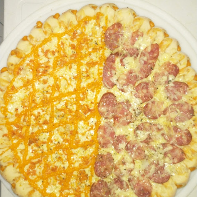 Calabresa Frango Com Cheddar