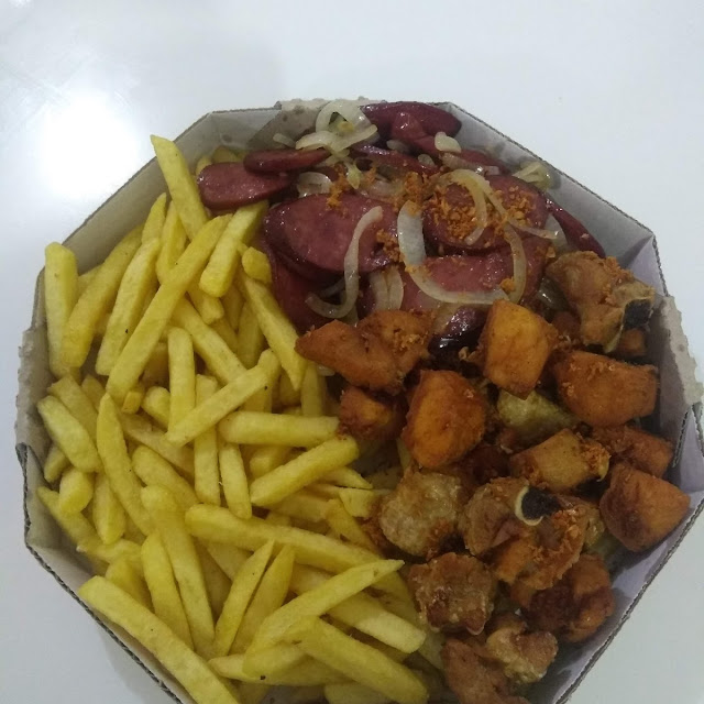 Frango Apassarinho Com Calabresa E Batata