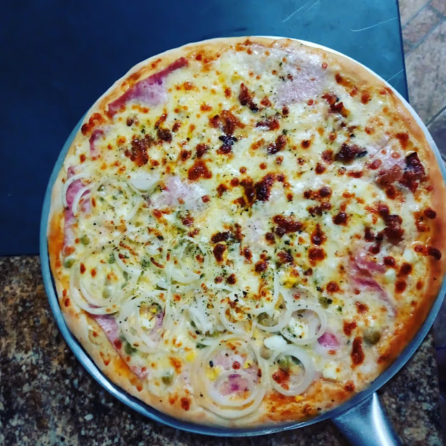 Pizza 1 2 Leve Sabor 1 2 Portuguesa