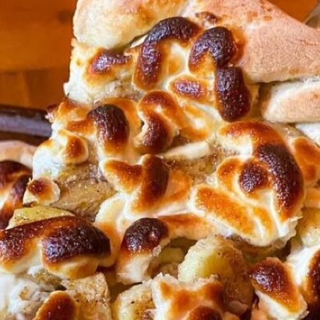Pizza Banana Caramelada