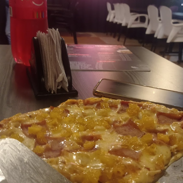 Pizza Hawaiana A la Parrilla