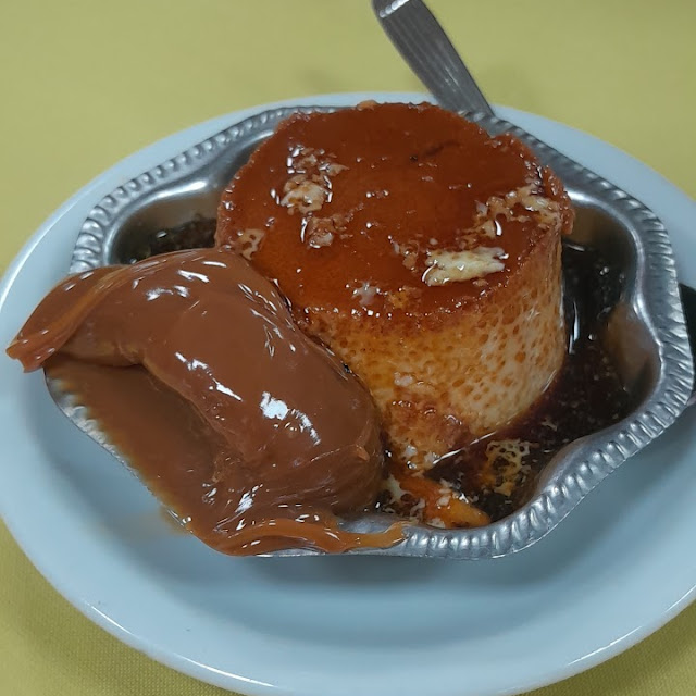 Flan Con Dulce de Leche