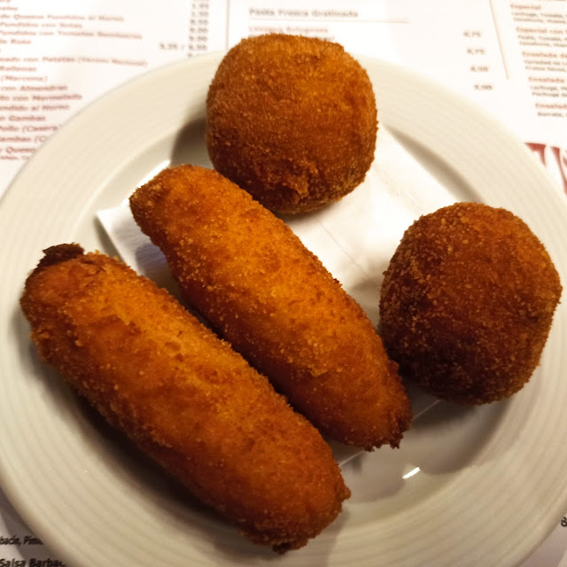 Croquetas de Pollo Y Gambas