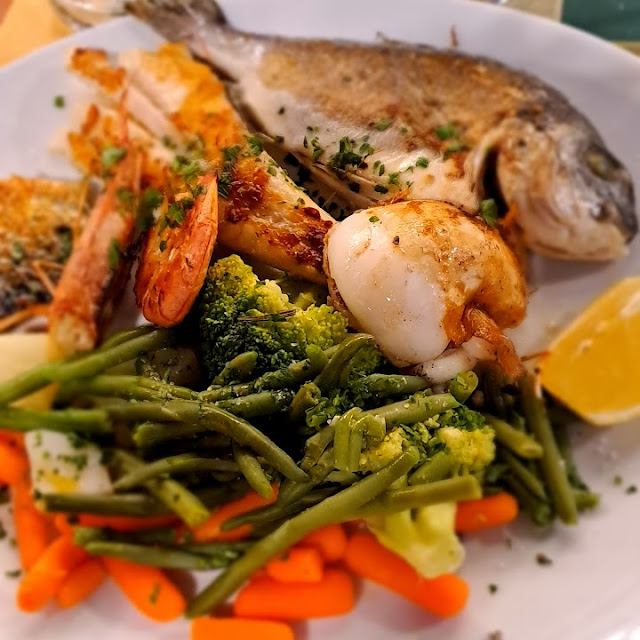 Gran Grigliata Mista Di Pesce E Verdure