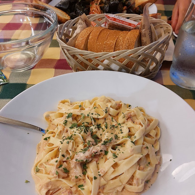 Tagliatelle Al Salmone
