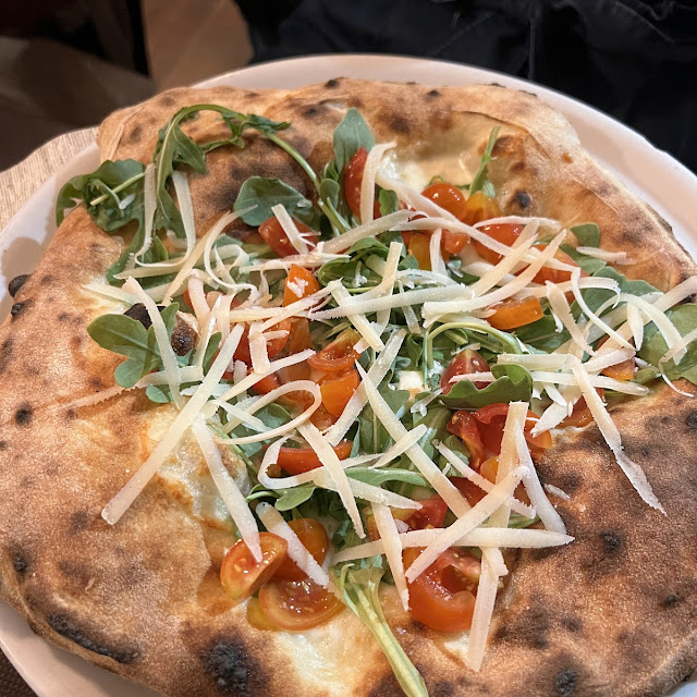 Pizza Bianca Con Rucola