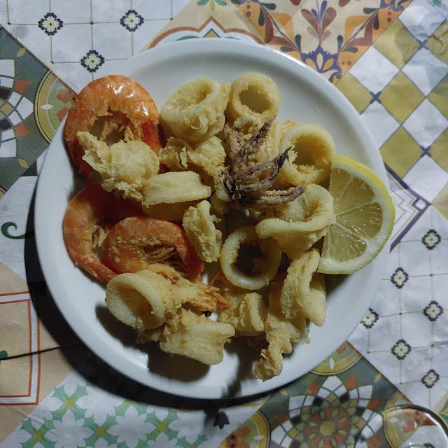 Frittura Mista Calamari E Gamberi