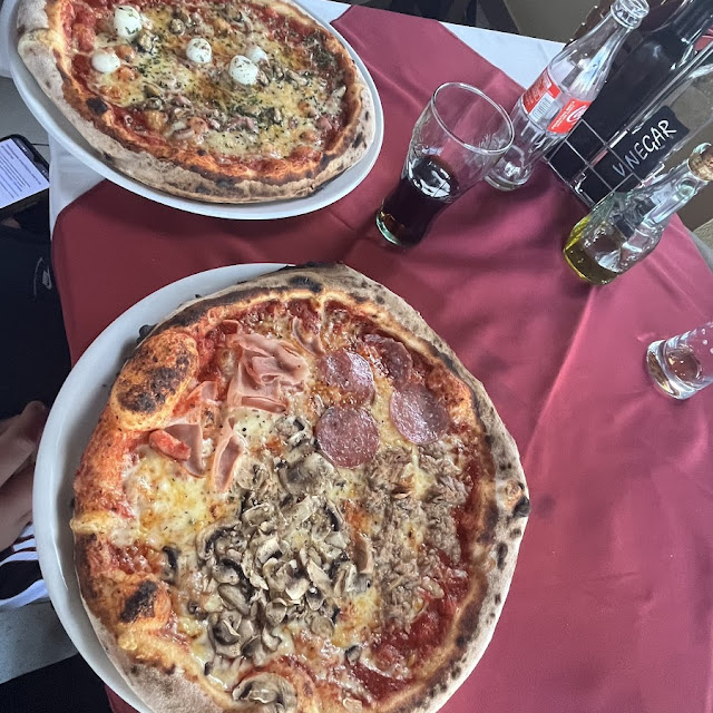 Pizza Mit Meeresfrüchten