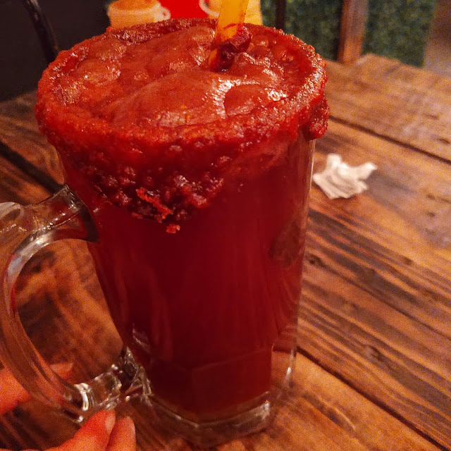 Michelada de Frutos Rojos
