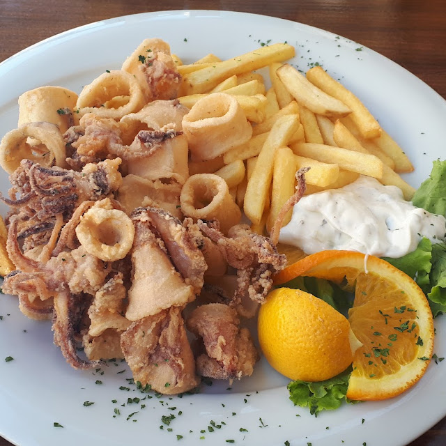 Lignje Na Žaru