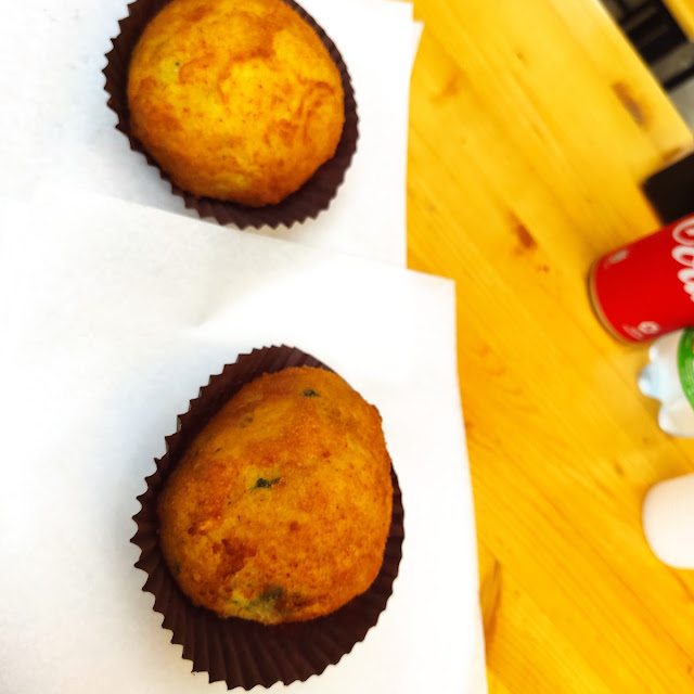 Arancine Con Mozzarella E Spinaci