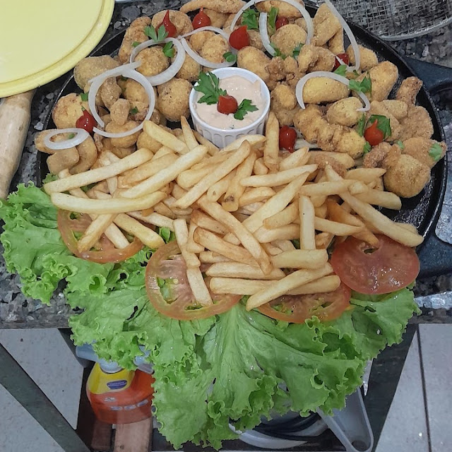 Filé de Tilápia Com Fritas