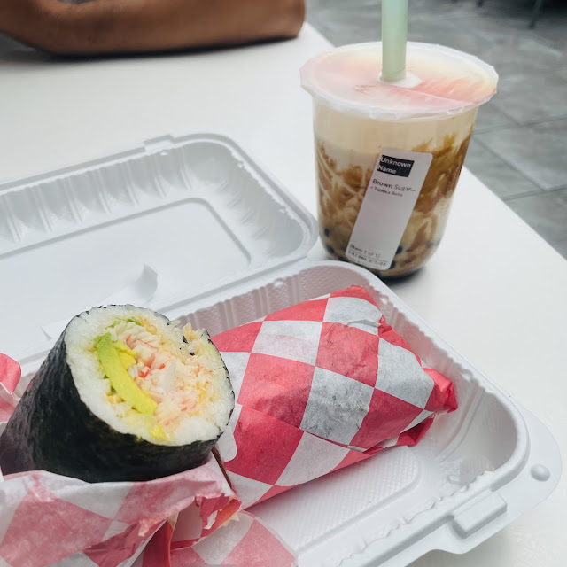 Sushi Burrito Crab Meat