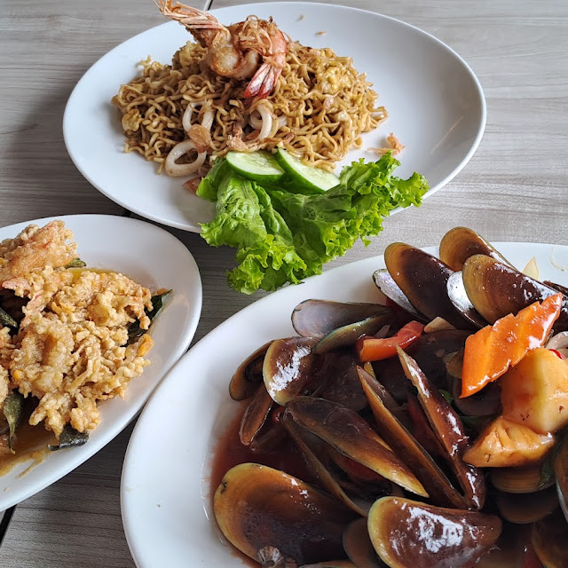 Kerang Hijau Asem Manis