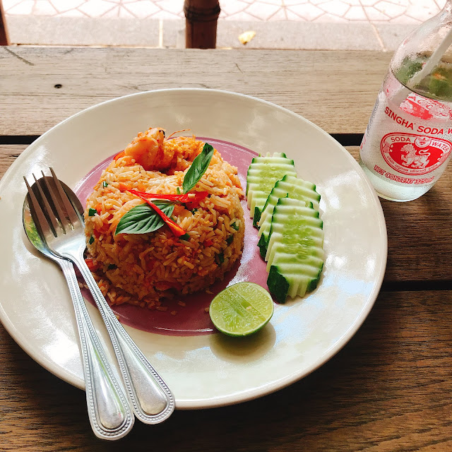 Kimchi Fried Rice Tofu