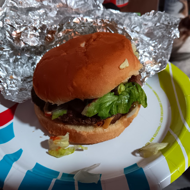 Gyro Burger Sandwich