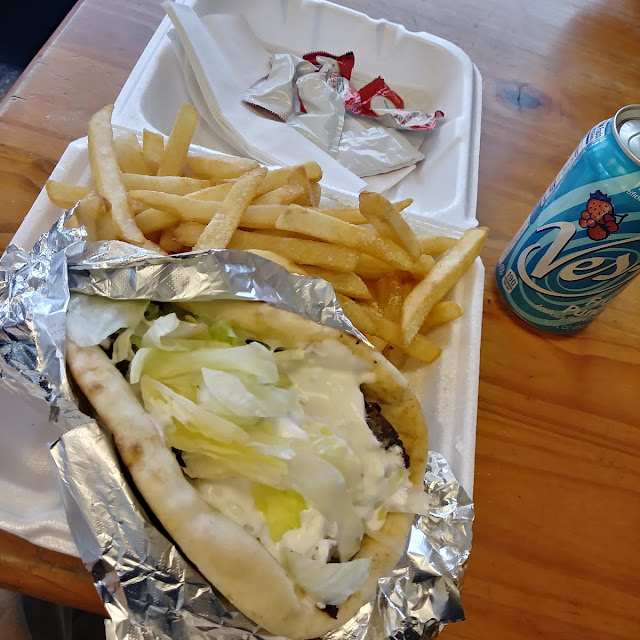 Kids Gyro Cheese Fries