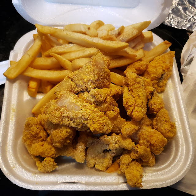 Chicken Gizzards & Catfish Nuggets