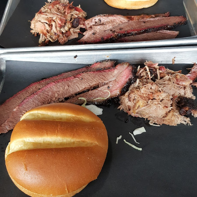 Brisket and Pulled Pork