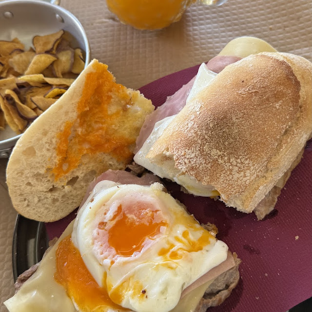 Ham and Fried Egg