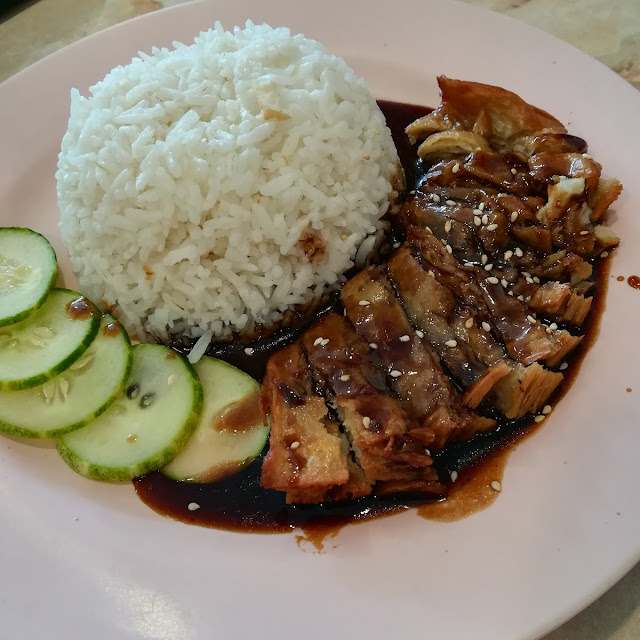 Veg Roasted Chicken Rice