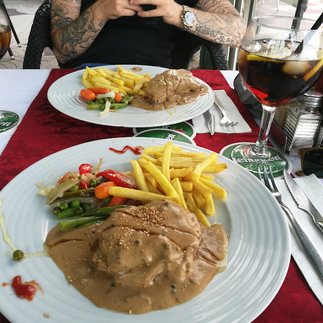 Beef Steak in Green Pepper Sauce