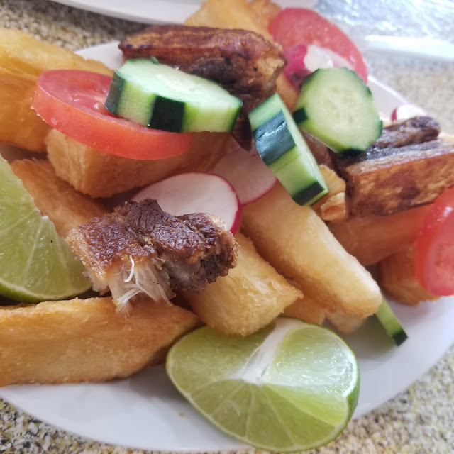 Yuca Con Chicharron