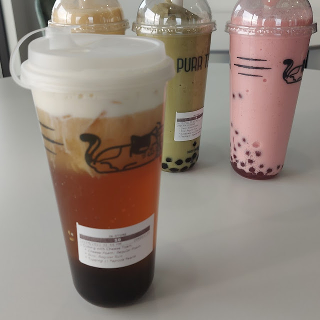 Special Oolong Tea Cheche with Cheese Foam