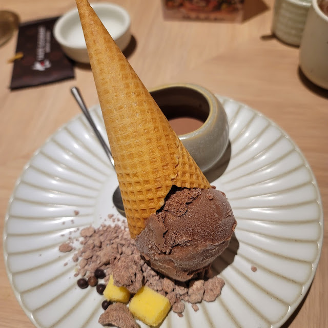 Chocolate Ice Cream Cone