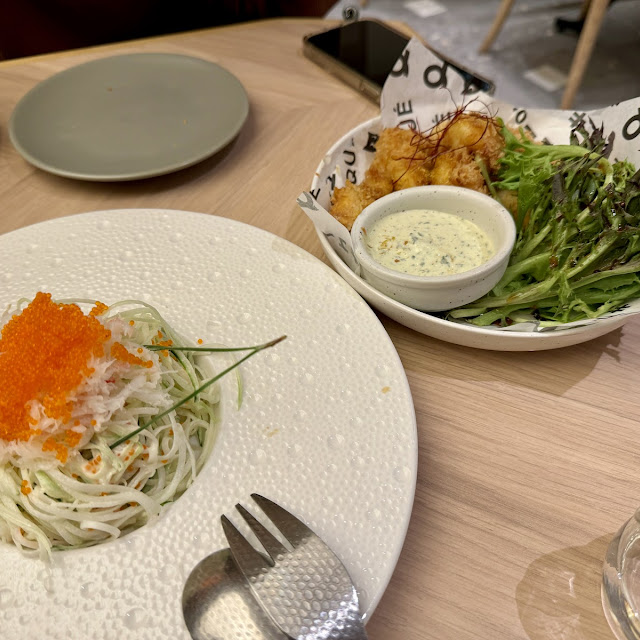 蟹肉蟹籽沙律