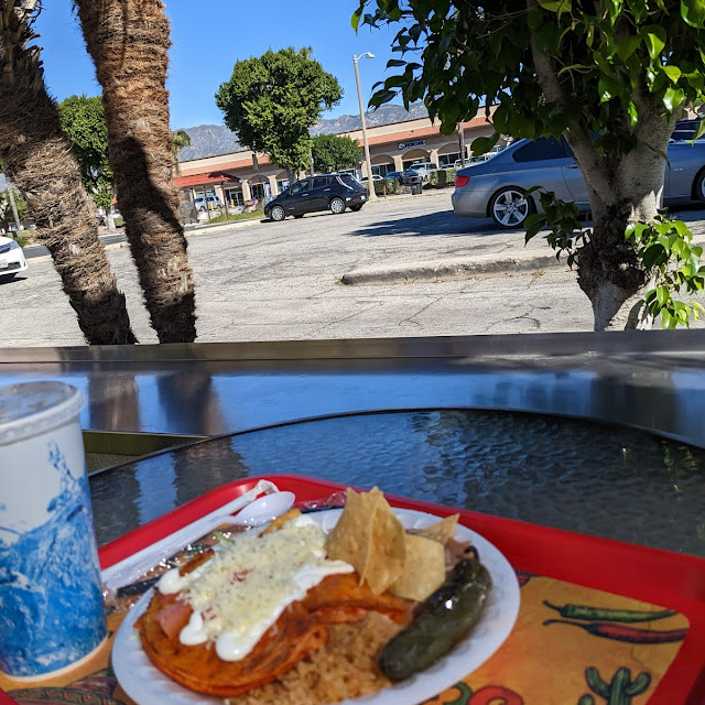Small Cheese Enchiladas Plate