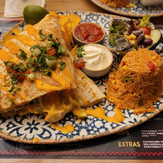 Quesadilla Mit Hähnchen