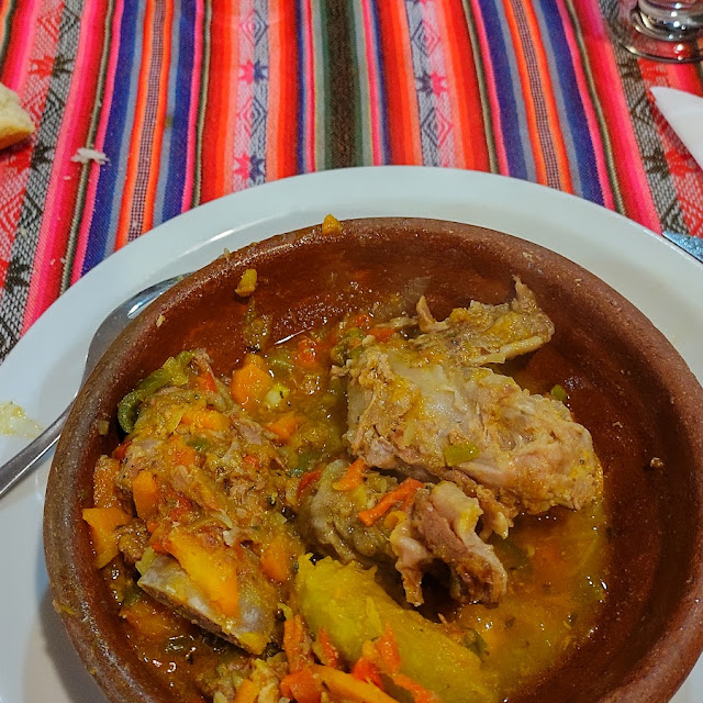 Cazuela de Llama