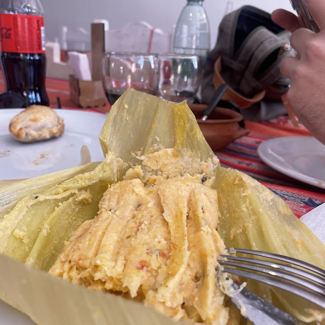 Tamales de Charqui