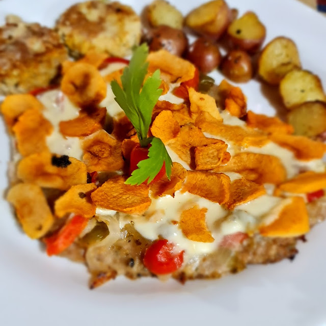 Milanesa de Llama Con Papas Andinas
