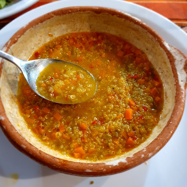 Sopa de Quinoa