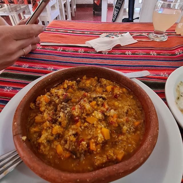 Estofado de Charqui Con Quinoa Y Vegetales