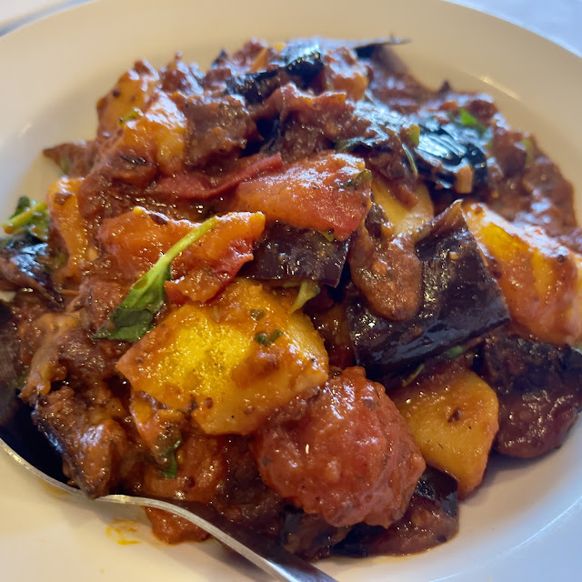 Aloo Baingan Eggplant