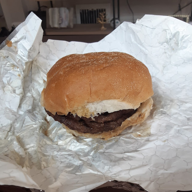 Double Hamburger with Fries